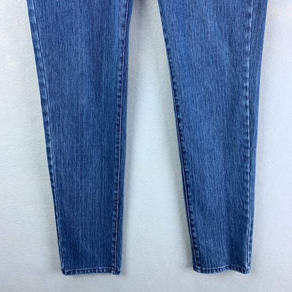 J McLaughlin Jeans Womens‎ 6x30 Blue Skinny Fit Mid Rise Stretch Medium Wash - Picture 3 of 15